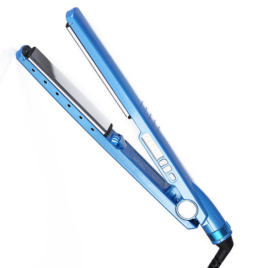 Hair Straightener, Tourmaline Ceramic Flat Iron, Non-Snagging Straightening Irons for All Hair Types, 100-240V Worldwide Voltage for Travel, 8 Seconds Heating