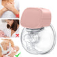 Yadala Wearable Breast Pump - Electric Hands-Free Portable Breastfeeding Breast pump, Spill-Proof Ultra-Quiet Pain Free Breast Pump with 2 Mode & 5 Levels, 24mm- Pink
