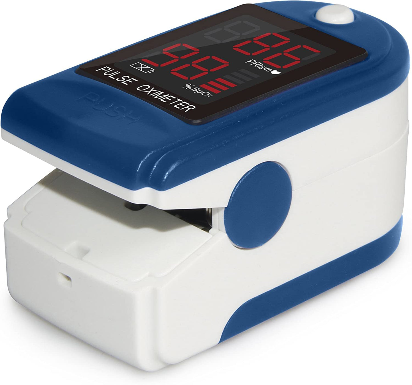 Yadala CMS-50DL Pulse Oximeter Blood Oxygen SpO2 Sports and Aviation Monitor with Lanyard
