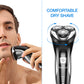 SweetLF Electric Razor for Men, IPX7 Waterproof Wet and Dry Electric Shaver with Pop-up beard trimmer for men, Black