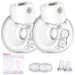 Double Wearable Breast Pump, Electric Breast Pump, Portable Breast Pump with 2 Modes, 9 Levels - 24mm
