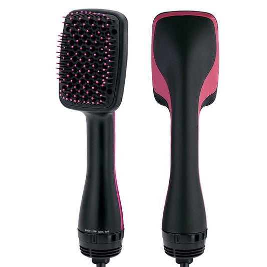Hair Dryer 2 in 1, One-Step Blow Dryer with Comb, Negative Ion Hair Dryer Detangle, Dry and Smooth Hair