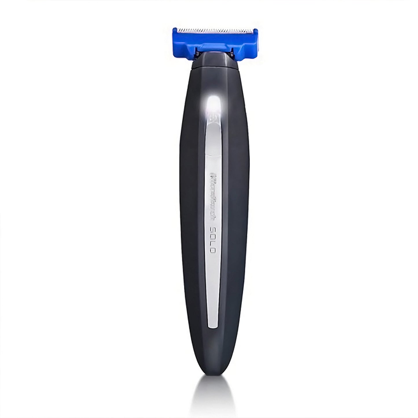 SOLO Men's Rechargeable Full Body Hair Trimmer, Electric Razor for Man,Shaver and Groomer, Blue