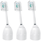 Upgraded E-Series Replacement Toothbrush Heads For Philips Sonicare, HX7023/64, 3-pk