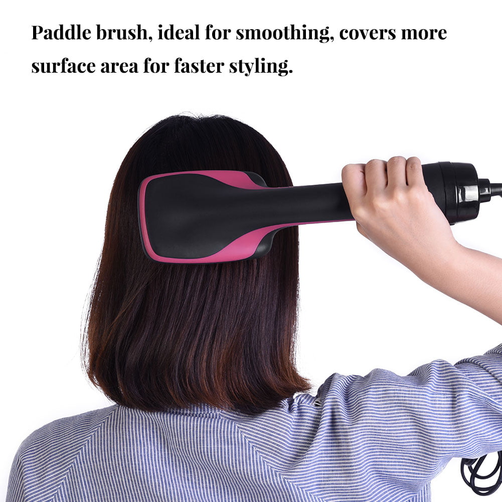Blow Dryer with Comb, 2 in 1 Negative Lonic Hair Dryer Brush for Hair Care and Eliminate Frizzing, Electric Hot Air Styling