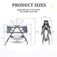 Bassinet for Babies, Zechiy 4 in 1 Portable Rocking Bassinet with Breathable Net and Harmless Mattress, Quick-Fold Crib for Newborn Girl Boy Infant, Purple