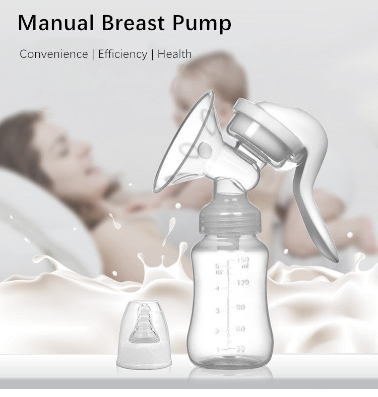 Yadala Advanced Manual Breast Pump Lightweight and Convenient, One Bottle is Universal