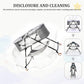 Bassinet for Babies, Zechiy 4 in 1 Portable Rocking Bassinet with Breathable Net and Harmless Mattress, Quick-Fold Crib for Newborn Girl Boy Infant, Purple