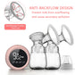 Double Electric Breast Pump, Portable Breast Pump, Rechargeable Breastfeeding Pump with LED Display 9 Speeds and 2 Modes
