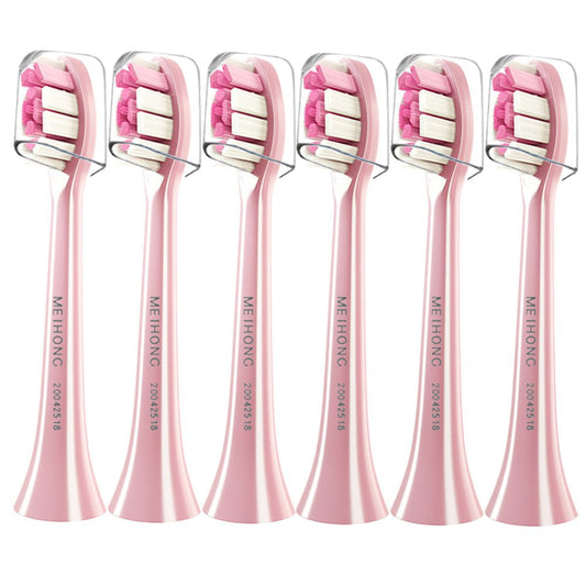Replacement Toothbrush Heads for Philips Sonicare Replacement Heads, Compatible with Phillips Sonicare Replacement Brush Head, Electric Toothbrush Heads Refill for Sonic Care Snap-On,6 Pack