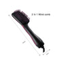 Blow Dryer with Comb, 2 in 1 Negative Lonic Hair Dryer Brush for Hair Care and Eliminate Frizzing, Electric Hot Air Styling