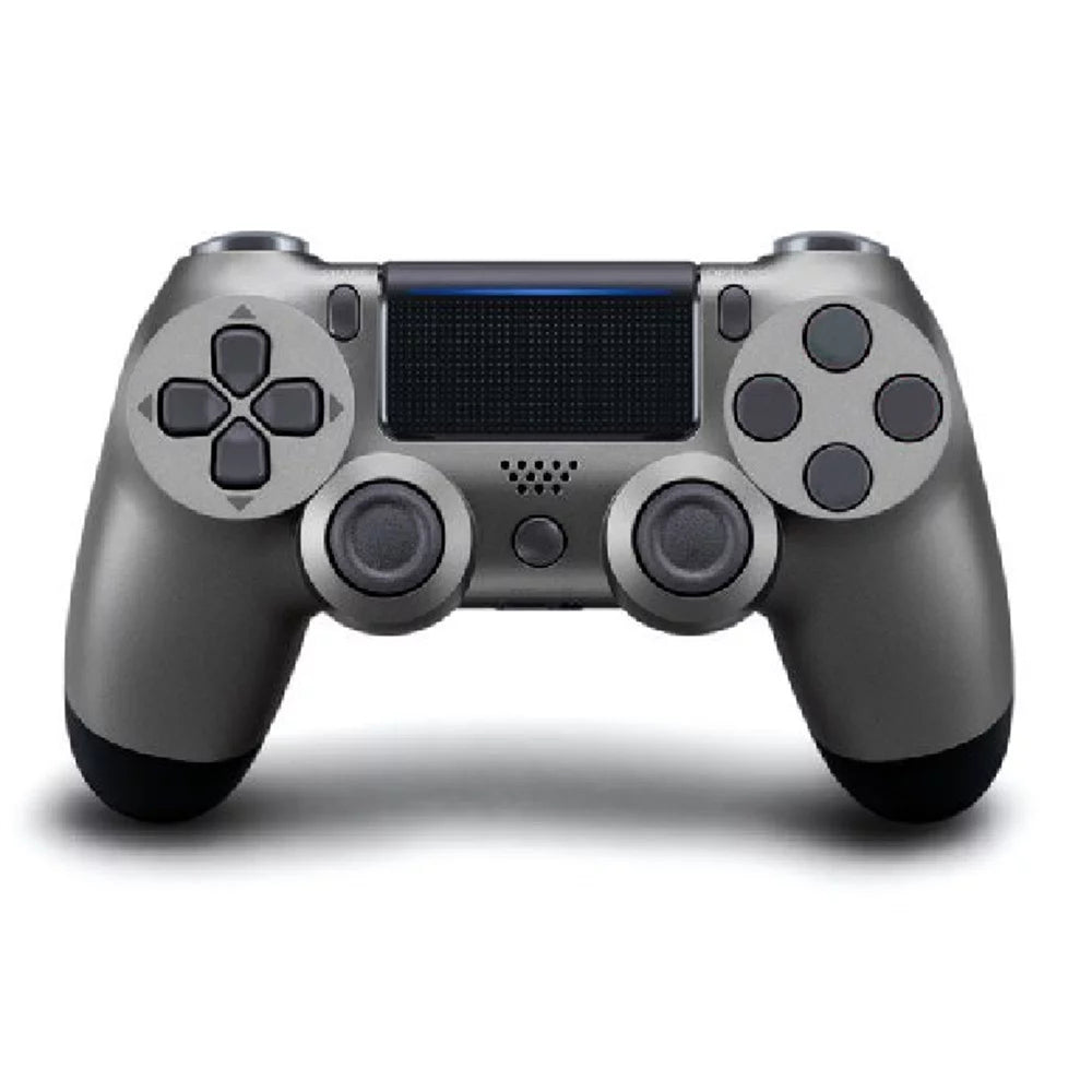 controller ps4 ,vibration game joystick compatible with ps4 - steel black