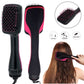 Hair Dryer Brush & Volumizer, Blow Dryer with Comb, Portable Frizz-Free Silky Electric Straightening Hair Dryer