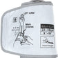 Plus-Sized Blood Pressure Replacement Cuff, Arm Sphygmomanometer Cuff with Tube 9"-19" (22-48CM), Compatible with Omron BP