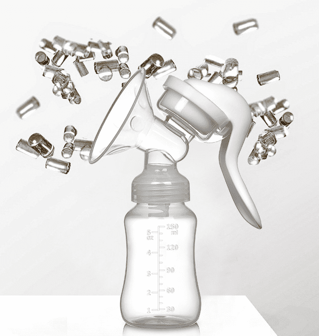 Yadala  Manual breast pump, portable manual breast pump for breastfeeding