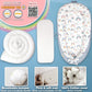 YADALA Baby Lounger Floral Nest Cotton Newborn Bassinet Infant Portable Crib Nests Pillow for Travel Snuggle Bed Sleep