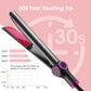Hair Straightener and Curling Iron, 2 in 1 Curling Iron Ceramic Flat Iron with Adjustable Temp & Digital Display
