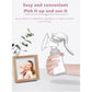 Yadala Manual Breast Pump, Portable Manual Postpartum Breast Pump Breastfeeding, Baby Feeding Pumps & Accessories, White