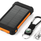 Golego Power Bank Outdoor Waterproof 20000mAh 2 USB Portable Solar Battery Charger Solar Power Bank