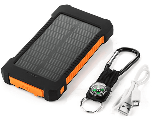Golego Power Bank Outdoor Waterproof 20000mAh 2 USB Portable Solar Battery Charger Solar Power Bank