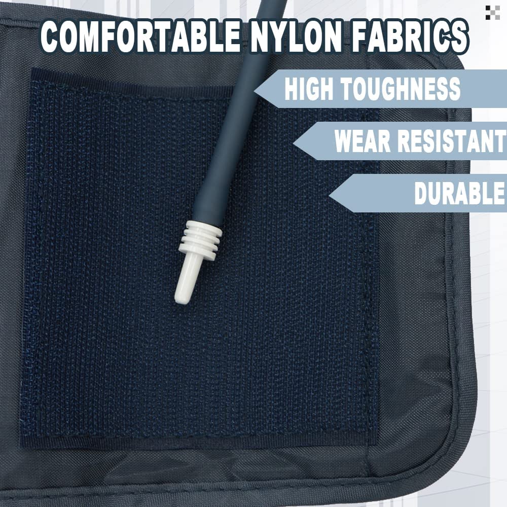 Plus-Sized Bariatric Blood Pressure Cuff, Replacement Extra Large Cuff Compatible with Omron BP for 9"-17" Big Arm