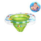 Cshid Inflatable Ride-On Pool Float Baby Swimming Pool Ring for Infant Toddler Kids Summer Inflatable Safety PVC Seat-Green-Blue