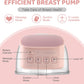 Breast Pump - Yadala Double Electric Breast Pump 24 mm Hands-Free Wearable Breast Pump 2 Mode & 5 Levels Portable Breast Pump  ,Pink