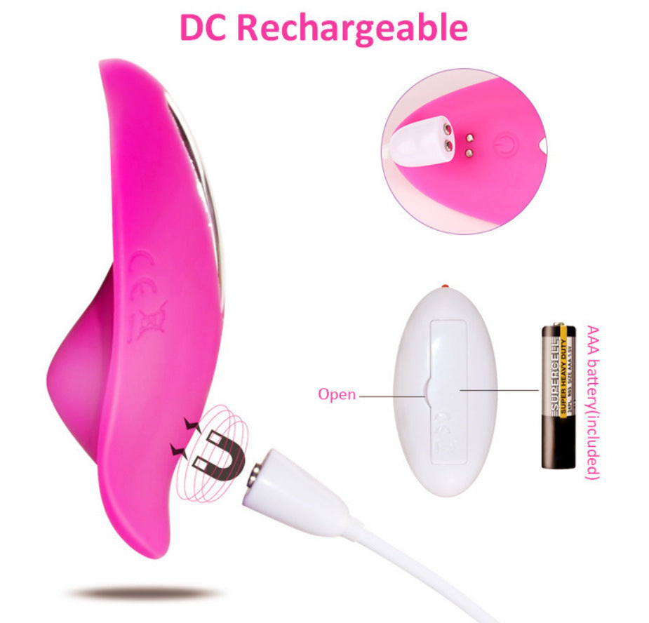 Wearable Panty Vibrator, Remote Control Clitoris G-Spot Stimulator, Adult Sex Toys for Women