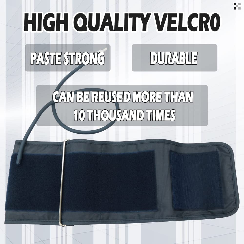 Plus-Sized Bariatric Blood Pressure Cuff, Replacement Extra Large Cuff Compatible with Omron BP for 9"-17" Big Arm
