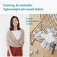 Yadala Baby Carrier, Hands Free Air-Mesh Baby Carrier, Breathable, Softness for Newborn up to 44 lbs, Mocha