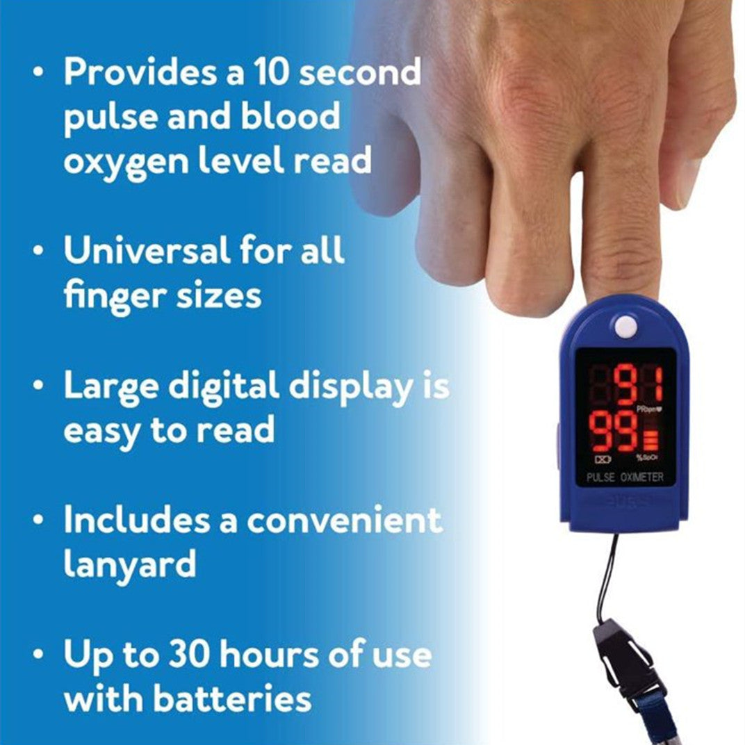 Yadala Finger Pulse Oximeter, Oxygen Saturation Monitor, Pulse Oximeter Fingertip o2 Monitor for Pediatric and Adult - Sports and Aviation Use Only