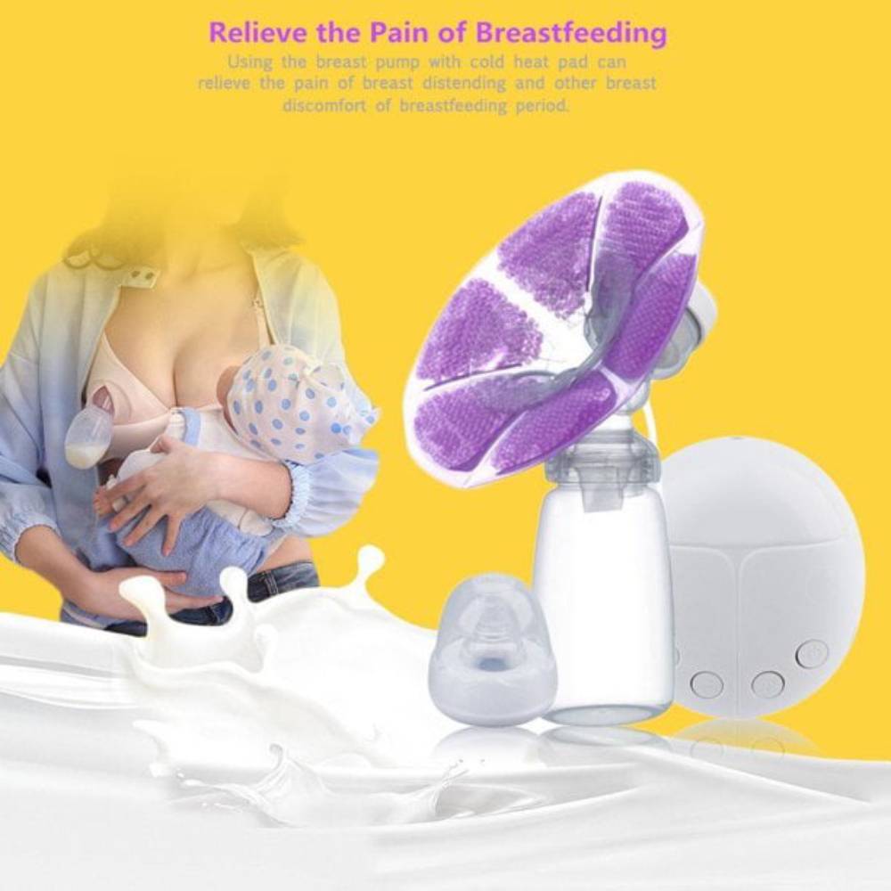 Electric Breast Pump, Pain Free Strong Suction Power Breast Pump, Automatic Dual Sided Mom Milk Extractor
