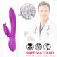 Thrusting  Rabbit Vibrator for Women G Spot Stimulator Sex Toys with 10 Powerful  Tongue Licking Modes Telescopic Heating Function Waterproof Adult Toy for Couples