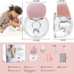 Breast Pump - Yadala Double Electric Breast Pump 24 mm Hands-Free Wearable Breast Pump 2 Mode & 5 Levels Portable Breast Pump  ,Pink