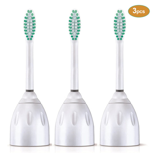 Replacement Heads for Philips Sonicare E-Series, HX7023/64, 3-pk