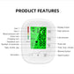 Blood Pressure Monitor Upper Arm, Automatic BP Blood Pressure Machine, Rechargable Heartbeat Rate Pulse Monitor, 2x90 Memory