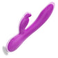 Thrusting  Rabbit Vibrator for Women G Spot Stimulator Sex Toys with 10 Powerful  Tongue Licking Modes Telescopic Heating Function Waterproof Adult Toy for Couples