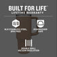 40oz Reusable Vacuum Quencher Tumbler with Straw, Leak Resistant Lid, Insulated Cup, Maintains Cold, Heat, and Ice for Hours