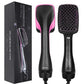 Blow Dryer with Comb, 2 in 1 Negative Lonic Hair Dryer Comb Hair Blower Eliminate Frizzing, Fast Heat with 3 Temperature