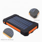 Golego Power Bank Outdoor Waterproof 20000mAh 2 USB Portable Solar Battery Charger Solar Power Bank