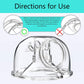 Yadala Wearable Wireless Double Electric Breast Pump, 16 Levels 3 Modes