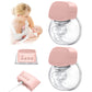 Yadala Dual Electric Painless Wearable Breast Pump for Travel and Home - Green