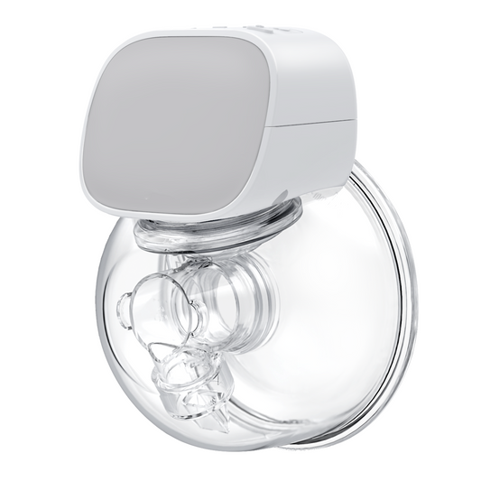 Yadala Wearable Breast Pump - Electric Hands-Free Portable Breastfeeding Breastpump, Spill-Proof Ultra-Quiet Pain Free Breast Pump,（Grey）
