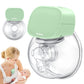 Yadala - S9 Portable Wearable Electric Breast Pump for Baby Feeding, 24mm ,Green