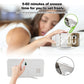 Digital Alarm Clock, LED Mirrored Clocks Large Display with 3 Diming Mode & Snooze for Bedroom Home Office
