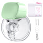 Yadala Wearable Breast Pump, Hands Free Portable Wireless Electric Breast Pump with 2 Modes 5 Levels and Breastmilk Storage Bags