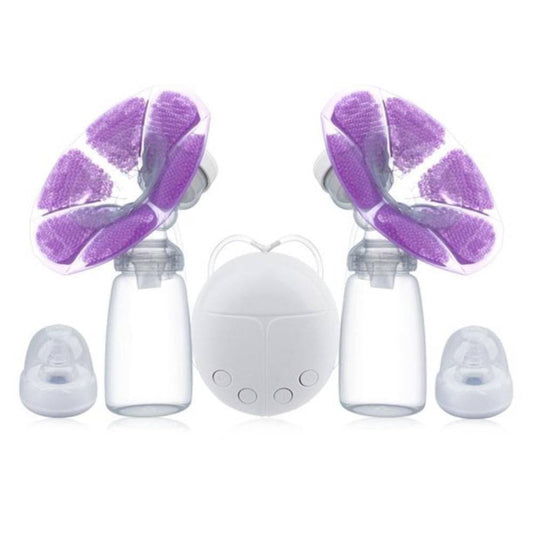 Electric Breast Pump, Pain Free Strong Suction Power Breast Pump, Automatic Dual Sided Mom Milk Extractor