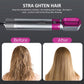 5 in 1 Hair Blower Brush with Hair Volumizer, Hot Air Brush, Scalp Massager, Curler and Straightener