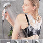 Handheld Shower Head, 4 Settings High Pressure Water Saving Shower Head, Detachable Filter Bathroom Shower Sprayer with ON/Off Switch