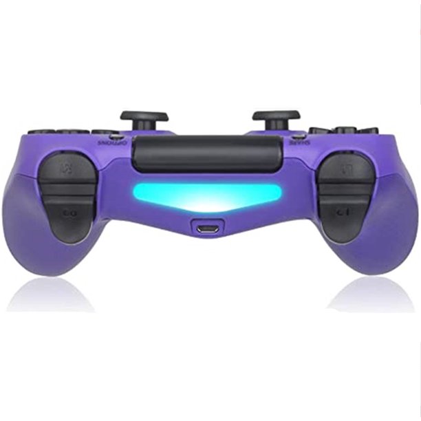 Wireless Game Controller Compatible with PS4,Analog Sticks/6-Axis Motion Sensor With Charging Cable (Purple)